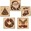 Oanruyan Christmas Pearl Diamond Painting Art Kit with Frame, DIY Pearl Beads Art Craft Kit for Adults Beginner, Gemstone Diamond Dots Beads for Home Decor Wall Art, Party Gift (Christmas Tree)