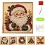 Oanruyan Christmas Pearl Diamond Painting Art Kit with Frame, DIY Pearl Beads Art Craft Kit for Adults Beginner, Gemstone Diamond Dots Beads for Home Decor Wall Art, Party Gift (Christmas Tree)
