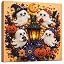Diamond and Pearl Art Kits for Adults, Halloween Decorations, Framed Decor